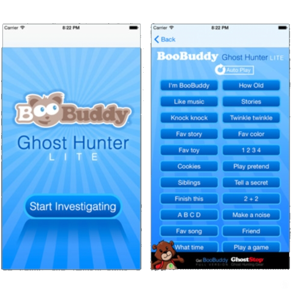 BooBuddy Ghost Hunters LITE