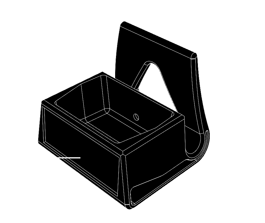 K2 Meter Stand Clip Illustration