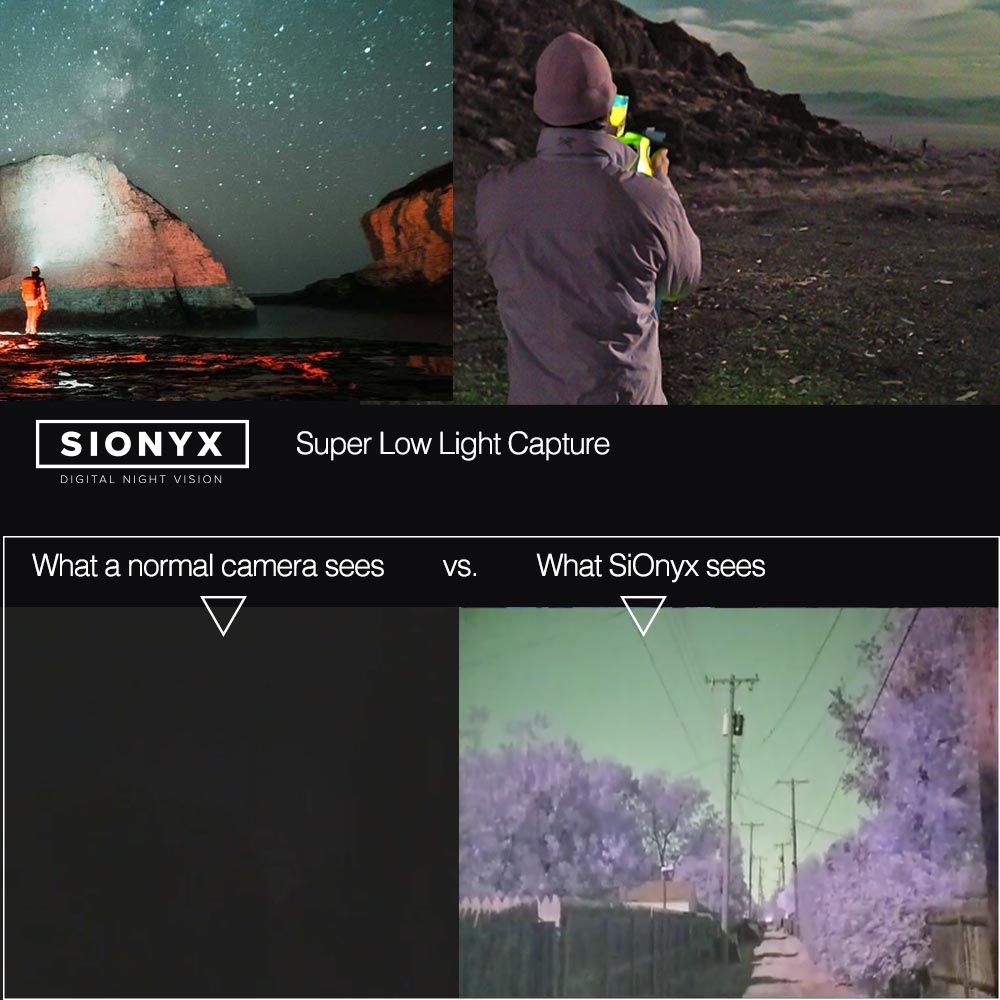 SiOnyx Dual Full Spectrum Night Vision Video Camera