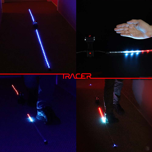 Tracer Light Wire for Ghost Hunting Demo Photo Grid